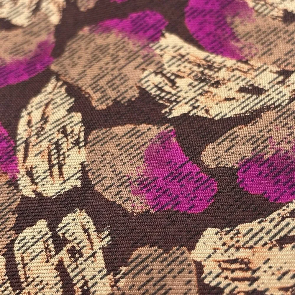 Vintage Studio R Abstract Art Deco‎ 100% Silk Tie 3.5